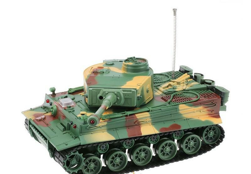 Радиоуправляемый танк Tiger Panzer масштаб 1:26, 27Mhz - 3828
