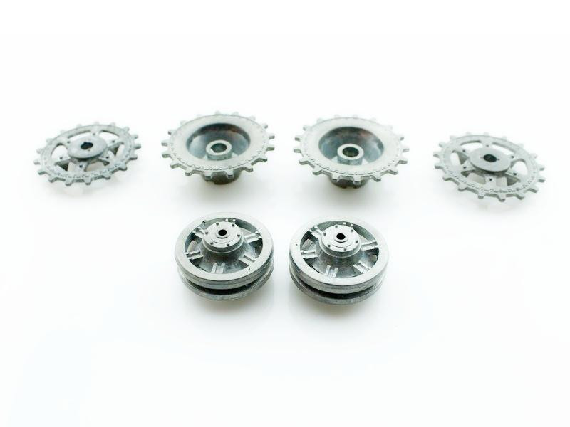 Ведущие звездочки, ленивцы для танков Heng Long Jagdpanther, Panther Type G - WW-018