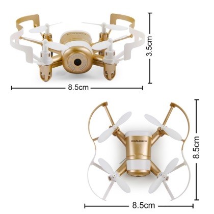 Радиоуправляемый квадрокоптер JXD Mini UFO Explorer FPV RTF - JXD-512DW