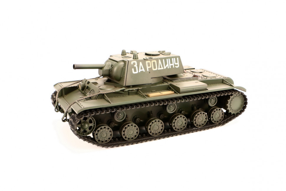 Радиоуправляемый танк VSTank Airsoft Series Russia КВ-1 Green масштаб 1:24 2.4G - A03102977