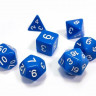Набор Zvezda из 7 синих игровых кубиков для ролевых игр, 7 шт - ZV-1147