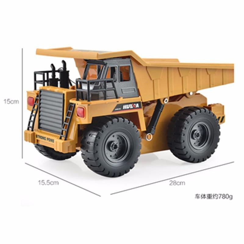 Радиоуправляемый самосвал HUI NA TOYS масштаб 1:18 2.4G - HN1540
