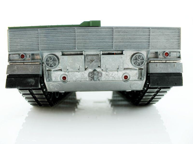 Металлическое шасси для танка Leopard 2A6 (full set, редуктора, электроника) - TG3889-007