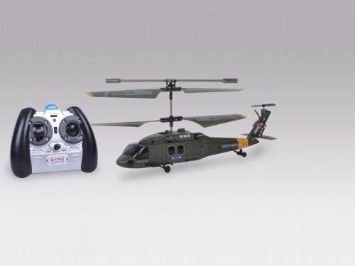 Радиоуправляемый вертолет Syma Black Hawk UH-60 Gyro 3CH ИК-управление - S102G