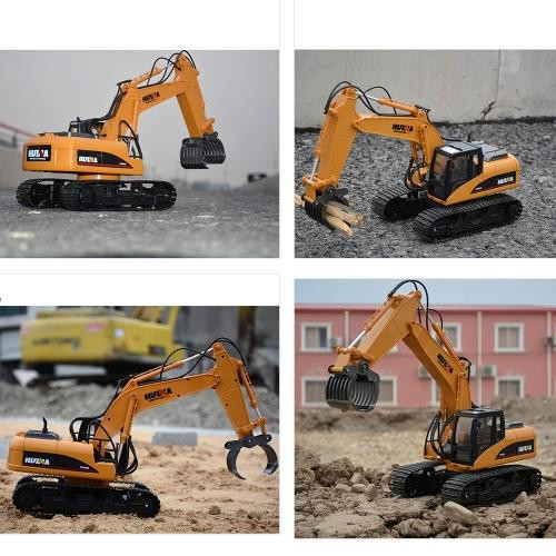 Радиоуправляемый экскаватор HUI NA TOYS масштаб 1:14 2.4G - HN1570