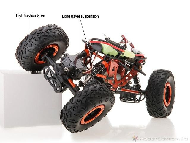 Радиоуправляемый краулер HSP Pangolin 4WD RTR масштаб 1:10 2.4G - 94180T2