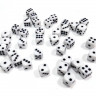 Набор белых игровых кубиков Zvezda *D6*, 12мм, 36 шт - ZV-1133