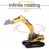Радиоуправляемый экскаватор HUI NA TOYS масштаб 1:14 2.4G - HN1580