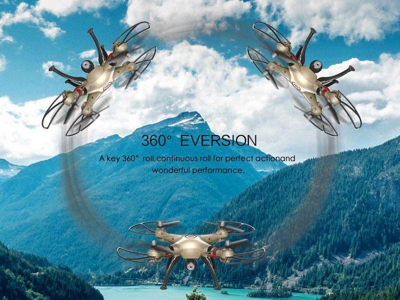 Радиоуправляемый квадрокоптер Syma X8HC RTF 2.4G - X8HC