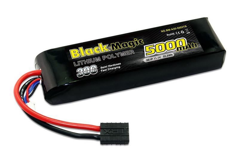 Аккумулятор Black Magic 7.4V 2S 30C 5000 mAh - BM-A30-5002TR