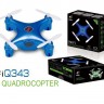 Радиоуправляемый квадрокоптер WL Toys Q343 Mini WiFi Quadcopter RTF - WLT-Q343-Blue