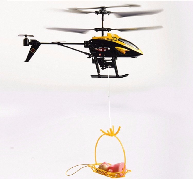 Радиоуправляемый вертолет WL Toys V388 Under With Basket ИК-управление - V388