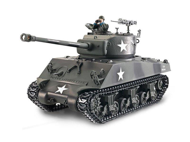 Радиоуправляемый танк Torro Sherman M4A3 76 mm Metal Edition RTR масштаб 1:16 2.4G - TR1114113065