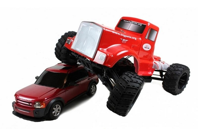 Радиоуправляемый монстр Himoto Road Warrior Brushless 4WD RTR масштаб 1:10 2.4G - E10BPL