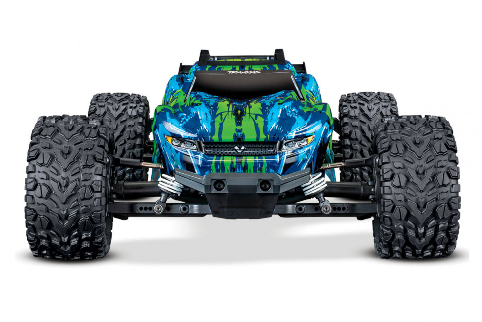 Радиоуправляемая трагги Traxxas Rustler 4X4 VX TSM 4WD RTR масштаб 1:10 2.4G - TRA67076-4-G