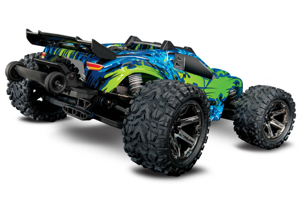 Радиоуправляемая трагги Traxxas Rustler 4X4 VX TSM 4WD RTR масштаб 1:10 2.4G - TRA67076-4-G