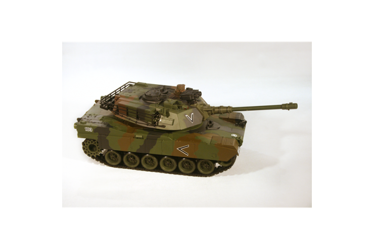 Радиоуправляемый танк HouseHold CS US M1A2 Abrams масштаб 1:20 27Mhz - 4101-6