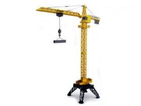 Радиоуправляемый башенный кран HUI NA TOYS масштаб 1:14 2.4G - HN1585