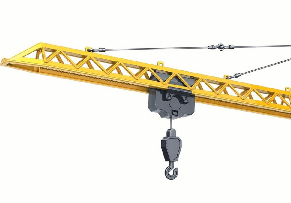 Радиоуправляемый башенный кран HUI NA TOYS масштаб 1:14 2.4G - HN1585