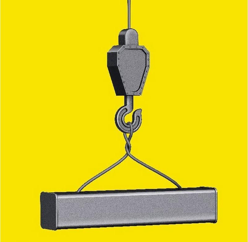 Радиоуправляемый башенный кран HUI NA TOYS масштаб 1:14 2.4G - HN1585