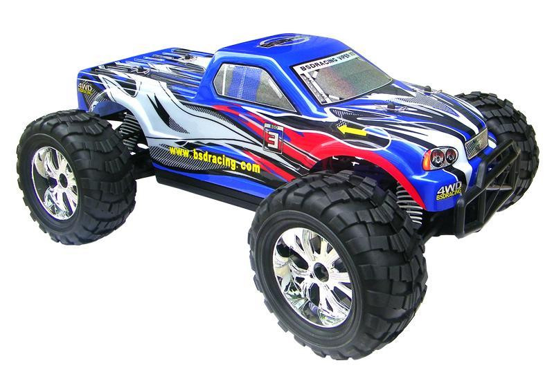 Радиоуправляемый монстр BSD Racing (бесколлекторный мотор) 4WD RTR масштаб 1:10 2.4G - BS909T