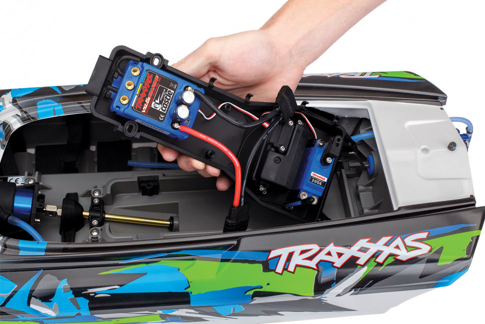 Радиоуправляемый катер Traxxas DCB M41 Widebody TSM RTR 2.4G - TRA57046-4-G