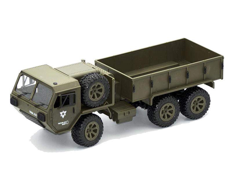 Радиоуправляемая машина Heng Long американский военный грузовик 6WD RTR масштаб 1:16 2.4G - FY004A