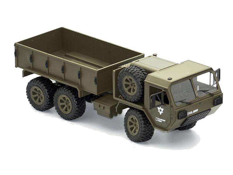 Радиоуправляемая машина Heng Long американский военный грузовик 6WD RTR масштаб 1:16 2.4G - FY004A