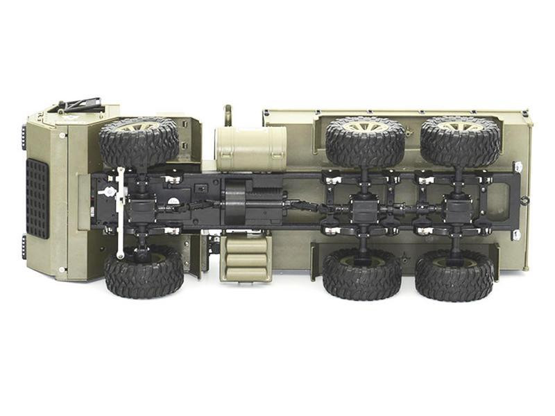 Радиоуправляемая машина Heng Long американский военный грузовик 6WD RTR масштаб 1:16 2.4G - FY004A