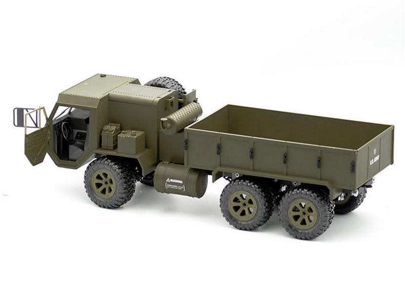 Радиоуправляемая машина Heng Long американский военный грузовик 6WD RTR масштаб 1:16 2.4G - FY004A