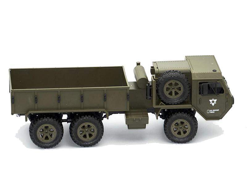 Радиоуправляемая машина Heng Long американский военный грузовик 6WD RTR масштаб 1:16 2.4G - FY004A